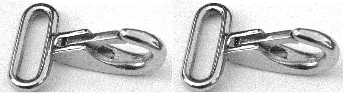 Marine Part DepotTwo Stainless Bimini Strap Snaps