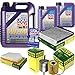 Produktbild QR-PARTS 69361455 Filter Set Inspektionspaket 7 Liter Motoröl Leichtlauf High Tech 5W-40 MANN-FILTER Innenraumfilter Kraftstofffilter Luftfilter Ölfilter