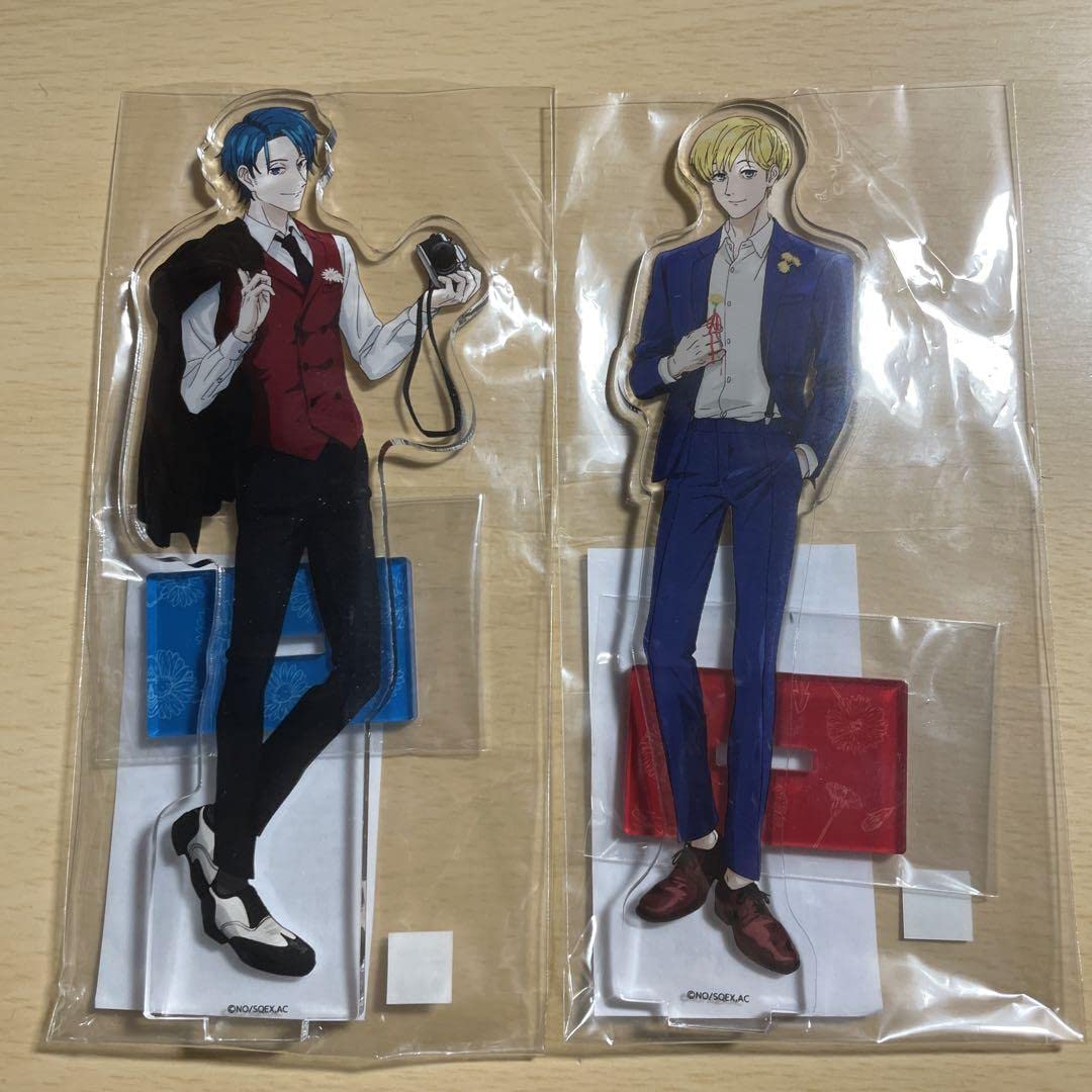 ACCA13区監察課　ジーン　ニーノ　アクリルスタンド 缶バッジセット ACCA13区監察課 ジーン ニーノ アクリルスタンド 缶バッジセット