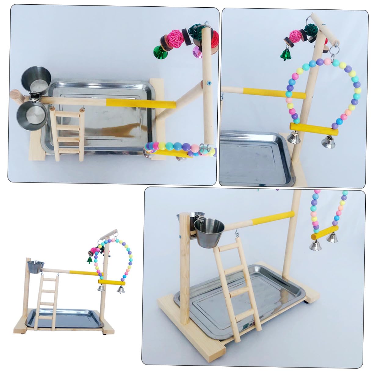 BESPORTBLE Soporte De Entrenamiento para Juguete De Equilibrio para Mascotas Ecológico
