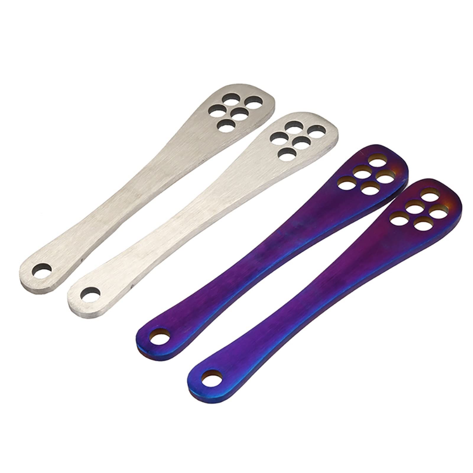 Accessoires de moto liens d'abaissement liaison montante levier de coussin de Suspension de bras arrière, for Ducati, Panigale V4 S V4S V4 Speciale Kit de liaison d'abaissement(Silver Rising Li