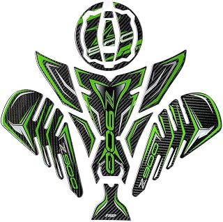 Protector de depósito para Kawasaki Z900 a partir de 2017, color verde