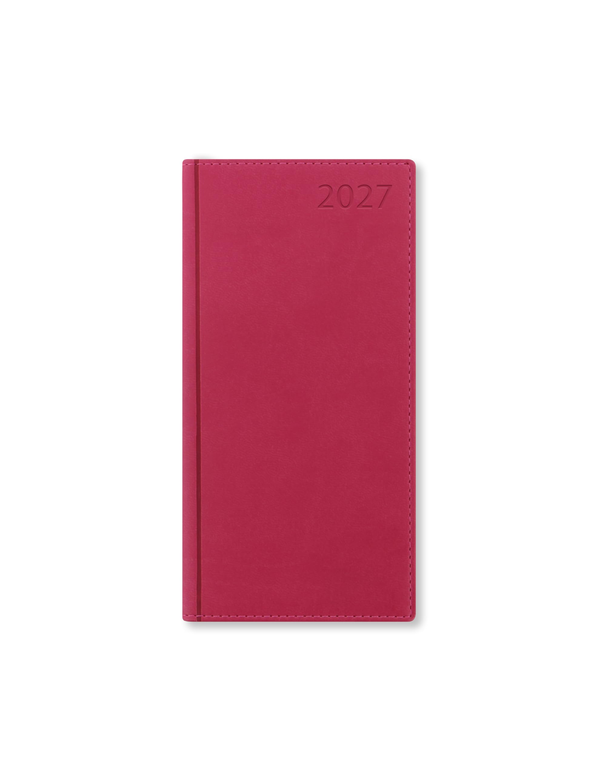Letts of London Verona Slim week to view 2027 diary - Pink 27-080447