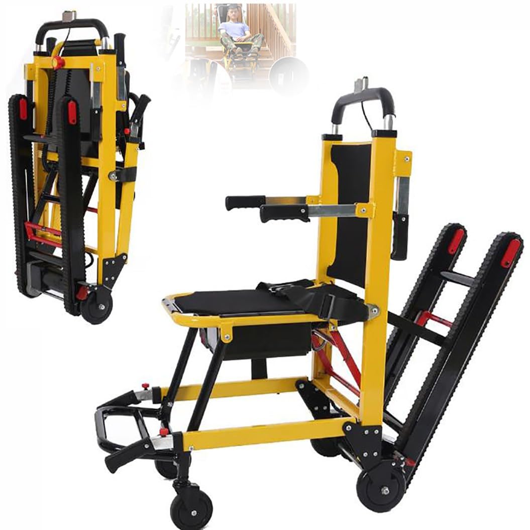 Mobiler Treppensteiger Verstellbare Gehhilfen,Sackkarre Treppensteiger,Mobiler Treppenlift,Treppensteiger Elektrisch,Rollator Faltbar Und Leicht Mit Sitz,Zuladung: 160 Kg A