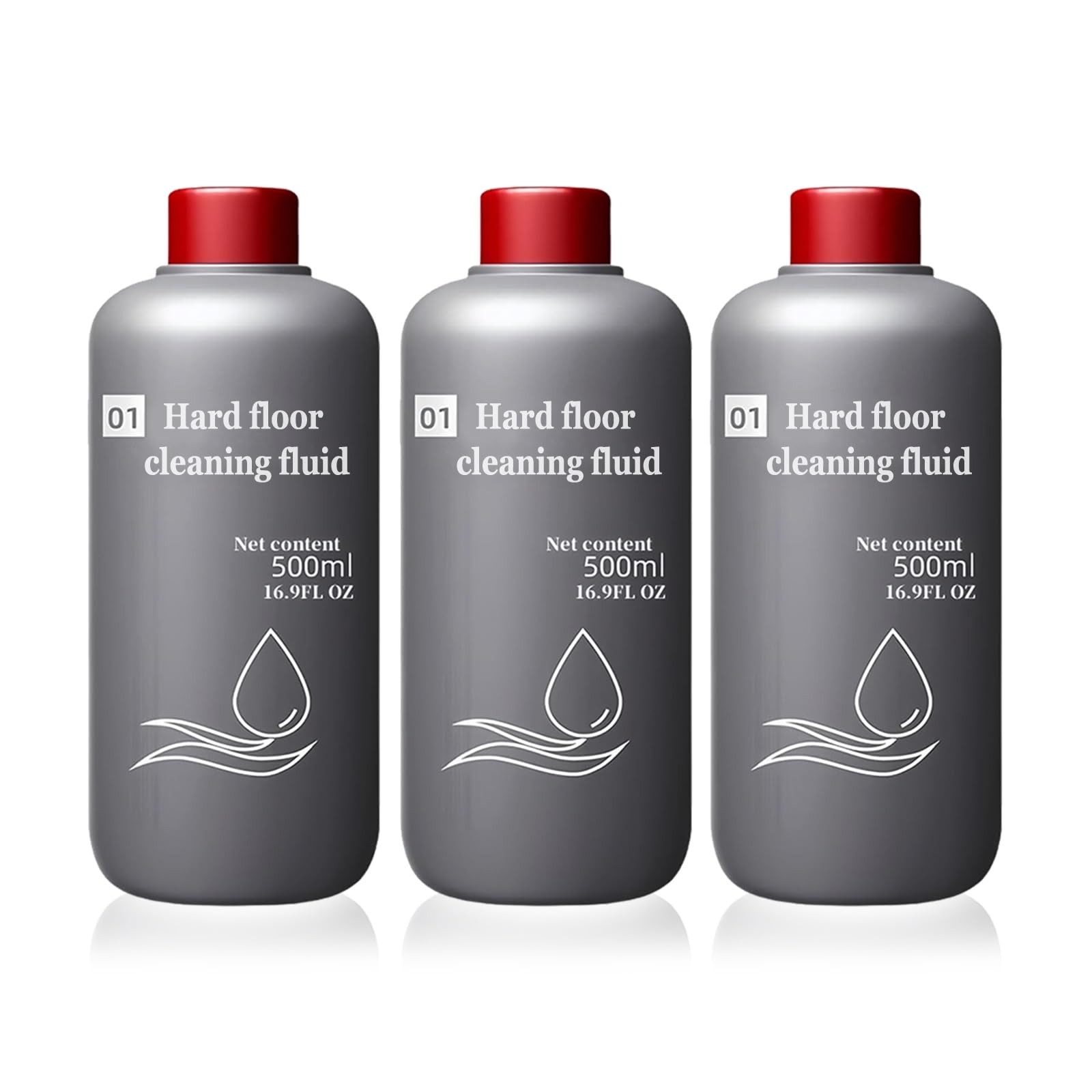 Liquido detergente for pavimenti duri da 16,9 fl oz. Compatibile con Dyson Wash G1/V12 Nautik. Liquido for la cura dei pavimenti for una pulizia profonda, ideale for pavimenti duri.(3pcs)