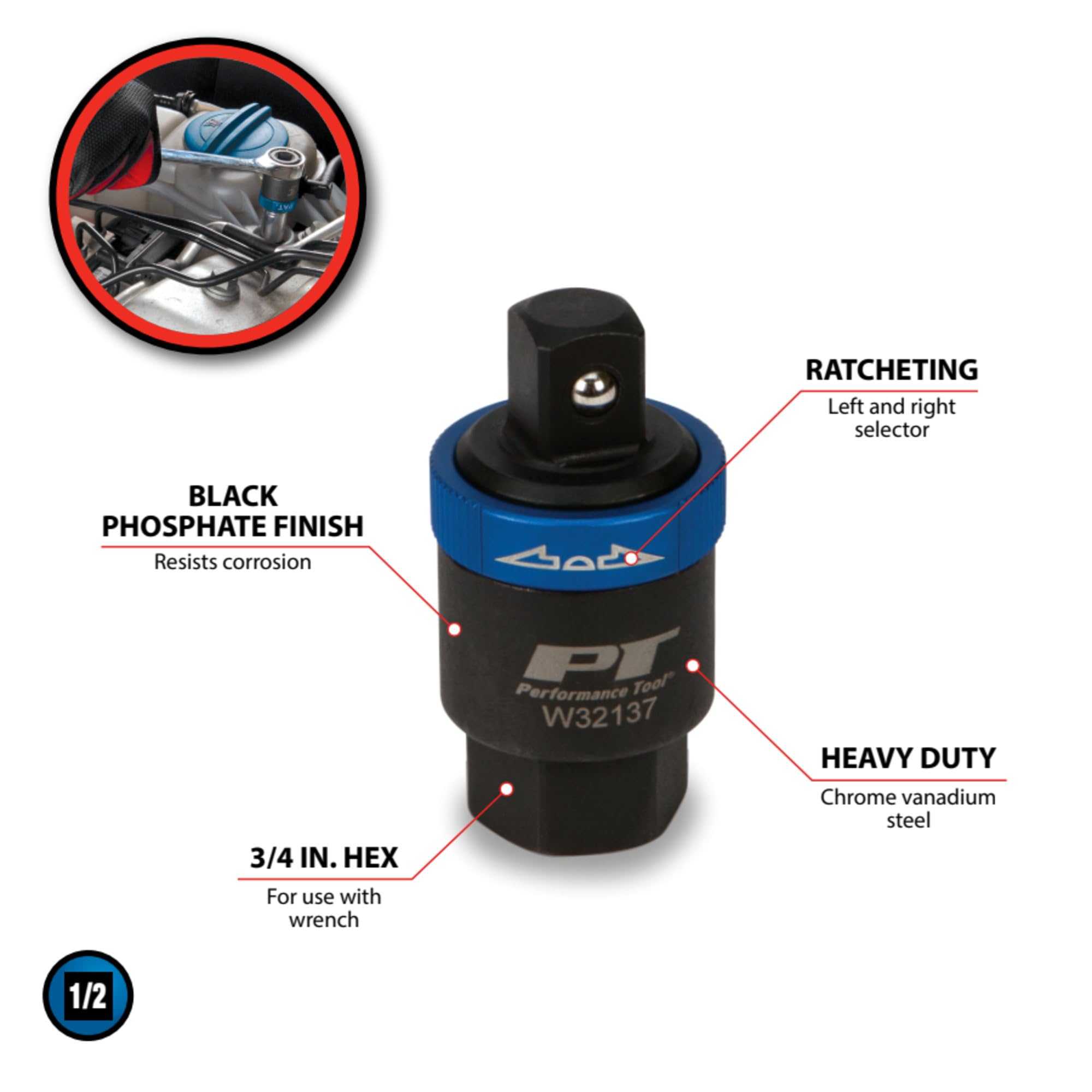 Amazon.com: Performance Tool: Socket Accessories, Adapters