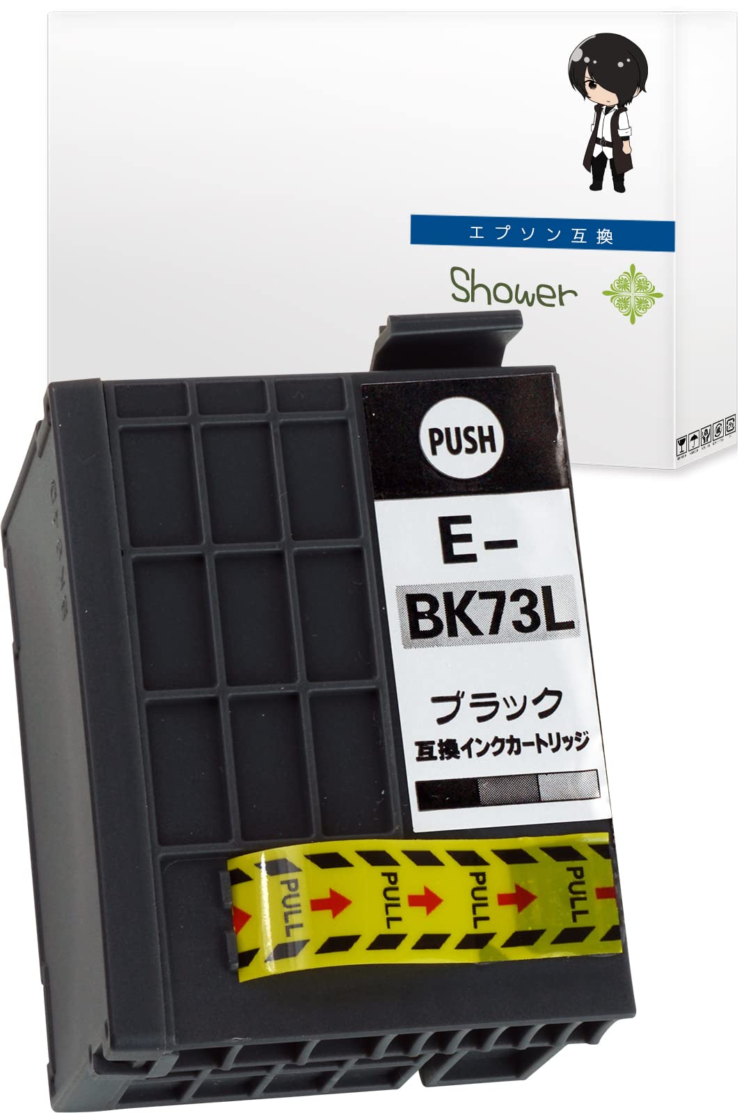 Amazon.co.jp: エプソン用最優良互換インクカートリッジ IC73