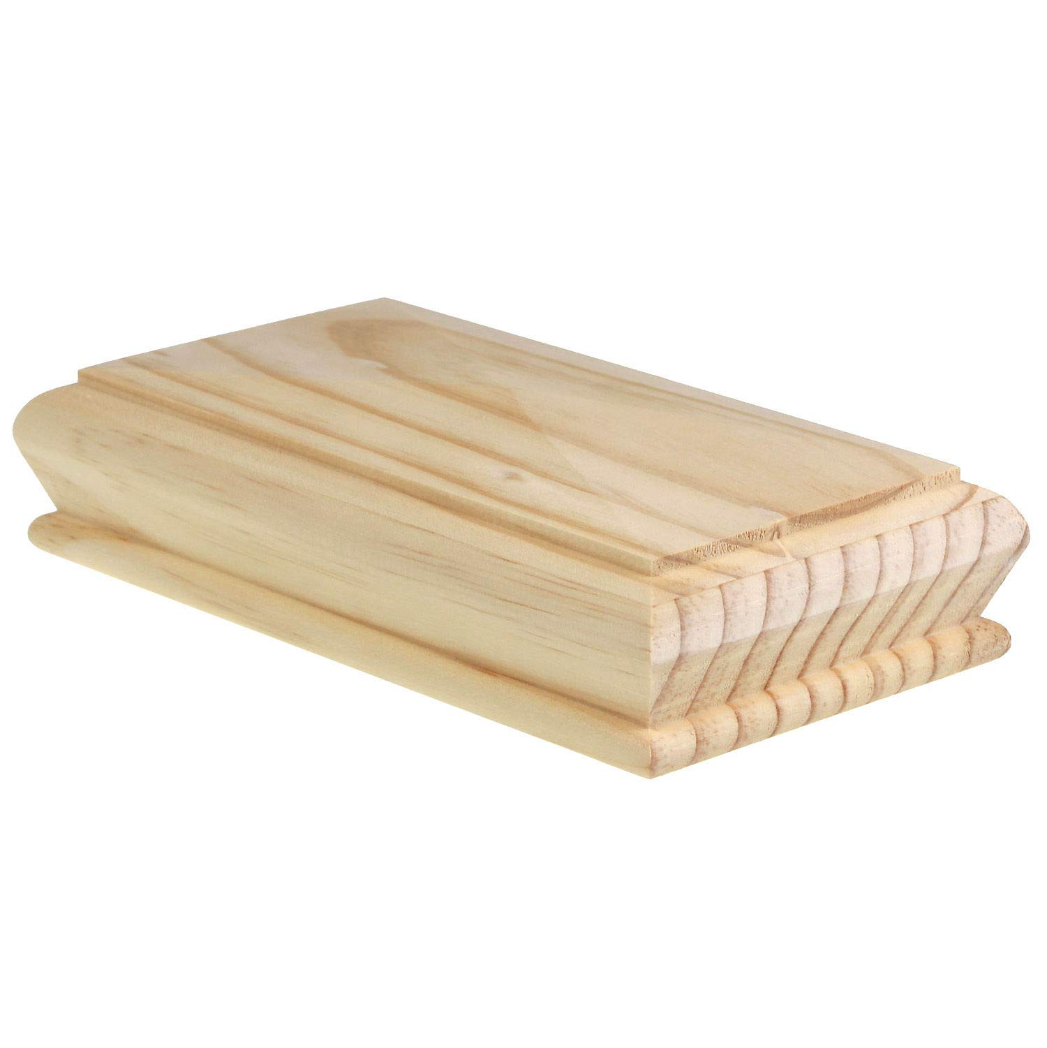 Jackson Woodturners Pine Double Pyramid Cap for 90mm Newel Post