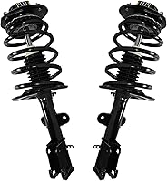 Vista 1602 de Detroit Axle - Kit de suspensión delantera de 10 piezas para Chevy Aveo Aveo5 Pontiac G3 Wave 2 Ready Struts Assembly 2 Enlaces de barra