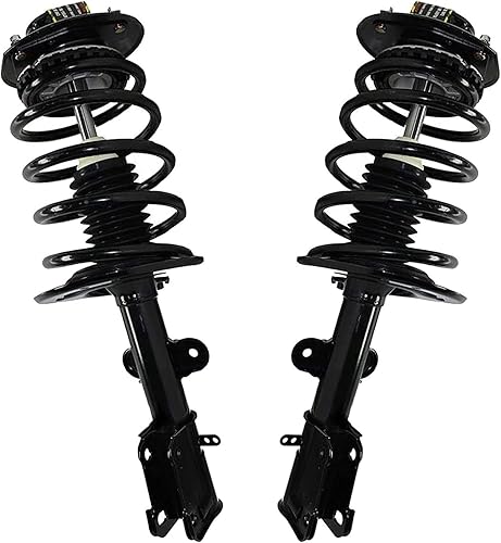 Miniatura 1602 de Detroit Axle - Kit de suspensión delantera de 10 piezas para Chevy Aveo Aveo5 Pontiac G3 Wave 2 Ready Struts Assembly 2 Enlaces de barra