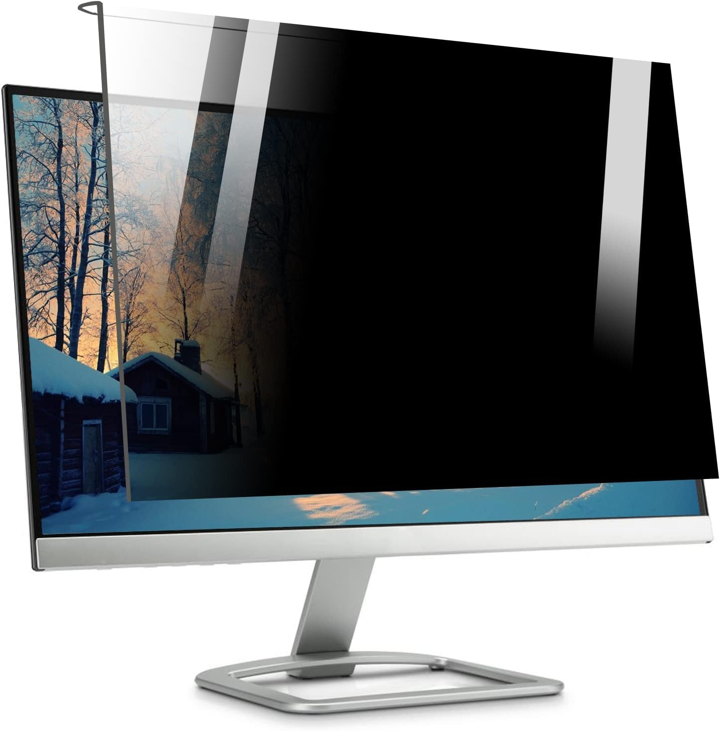 TBLOTYD Laptop Privacy Screen, Hanging Computer Protective Screen, Privacy Filter for Public Places, 18-32 Inch,25/27in 613x356mm