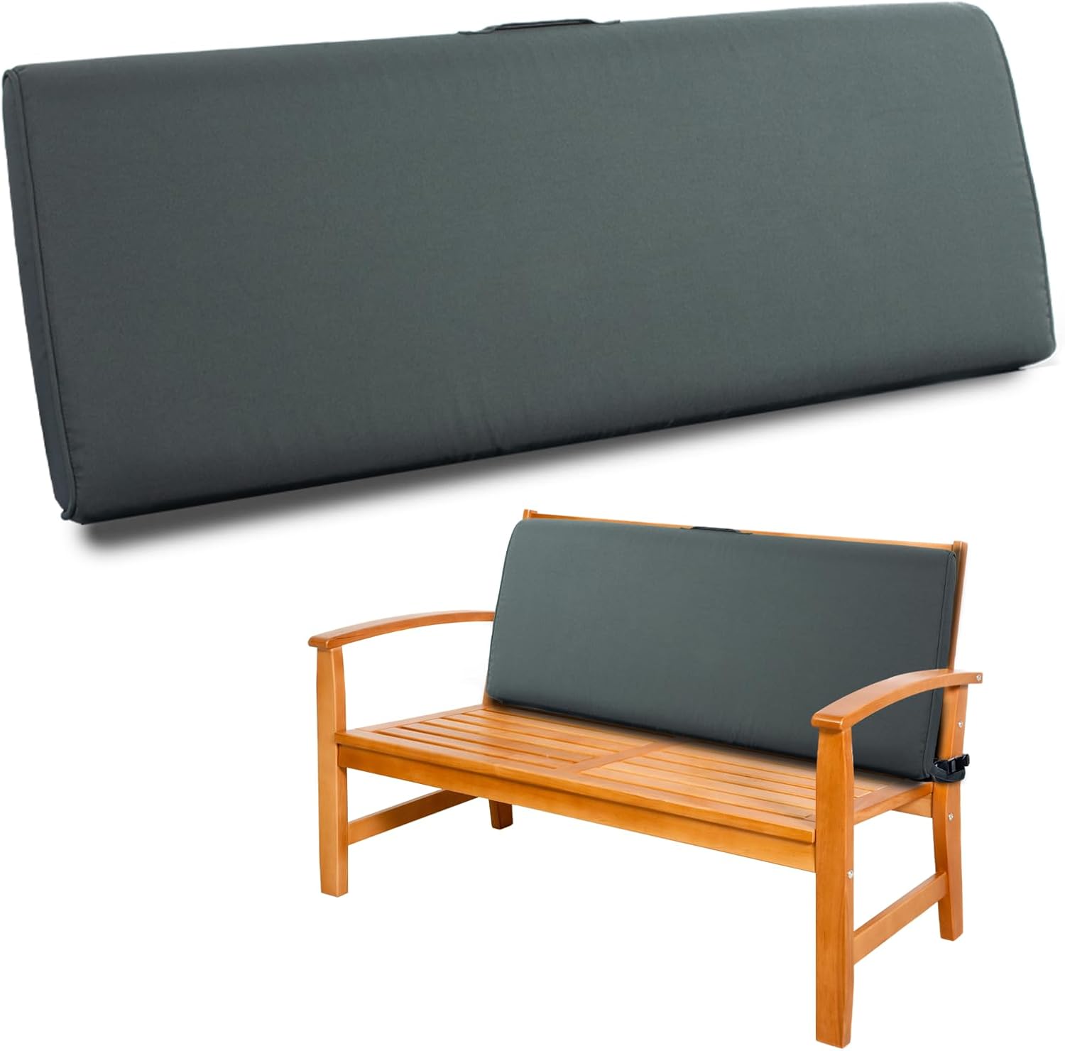 Big Hippo Outdoor Bench Cushion 59 x 16 x 3 Inch High