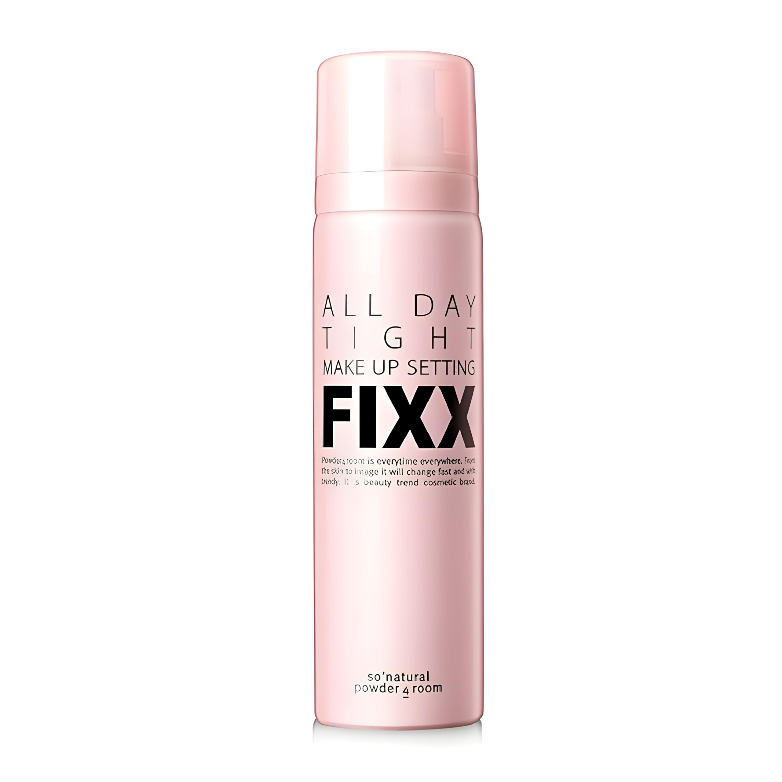so' natural powder 4 room SO ALL DAY TIGHT MAKE UP SETTING FIXER - Mist-type Spray, long lasting