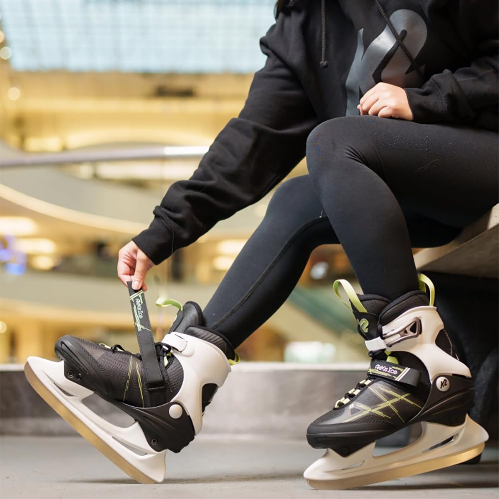 K2 Alexis Ice 25G0510 łyżwy damskie szare/zielone