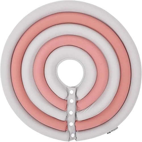 Collar de cono para perro, collar inflable de dona para el cuello de perro, alternativa después de la cirugía
