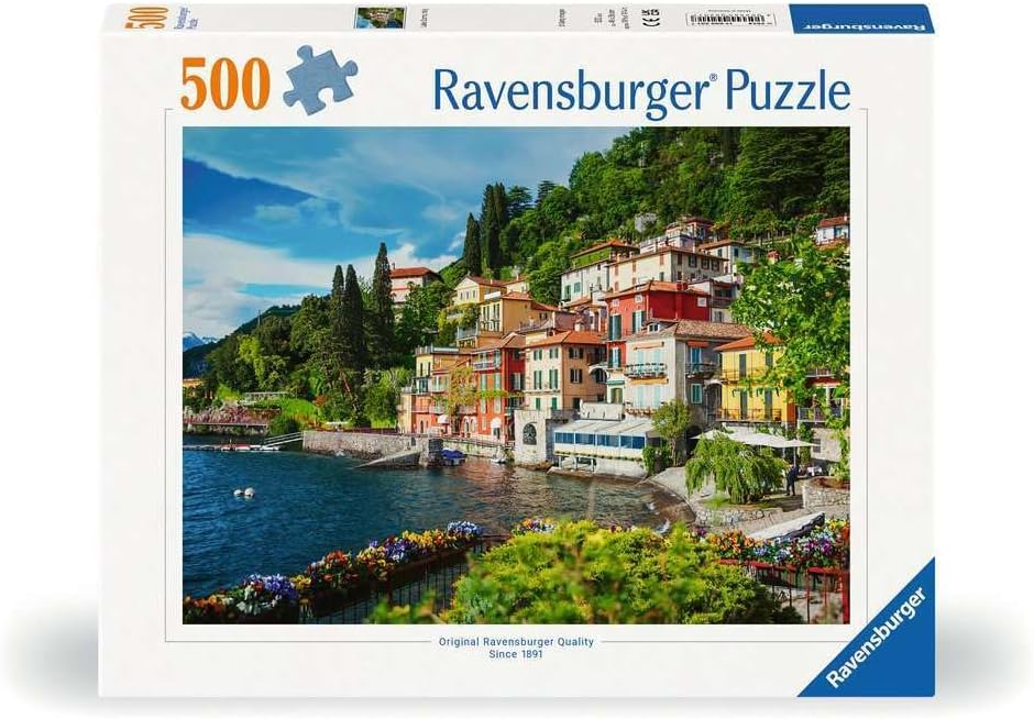 Erwachsenenpuzzle 500 Teile - Comer See, Italy