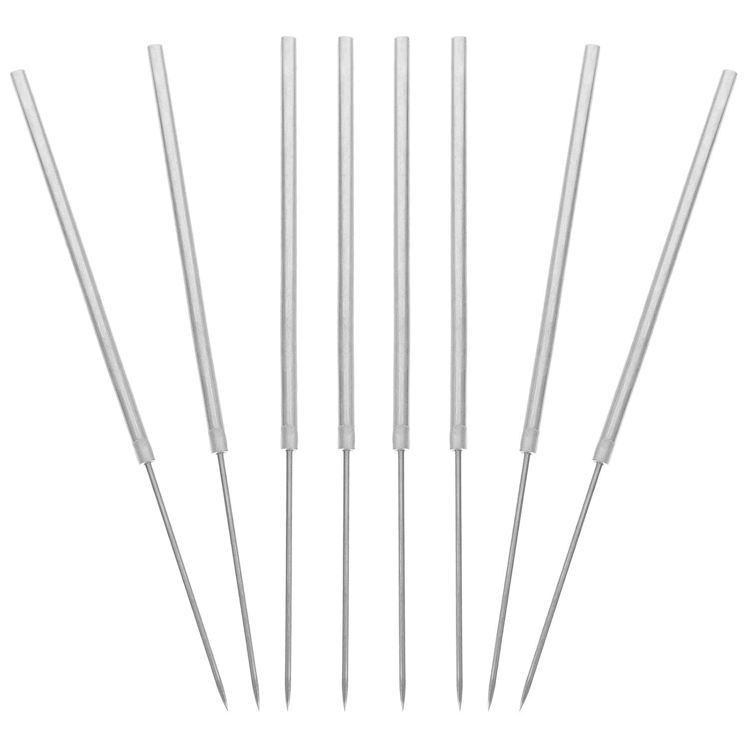 ULTECHNOVO 8pcs Dissection Needle Stainless Steel Single End Probe Lab