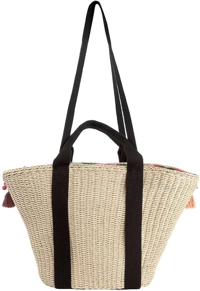 Borsa shopping paglia a7s5b3 - twin set - Stileo.it