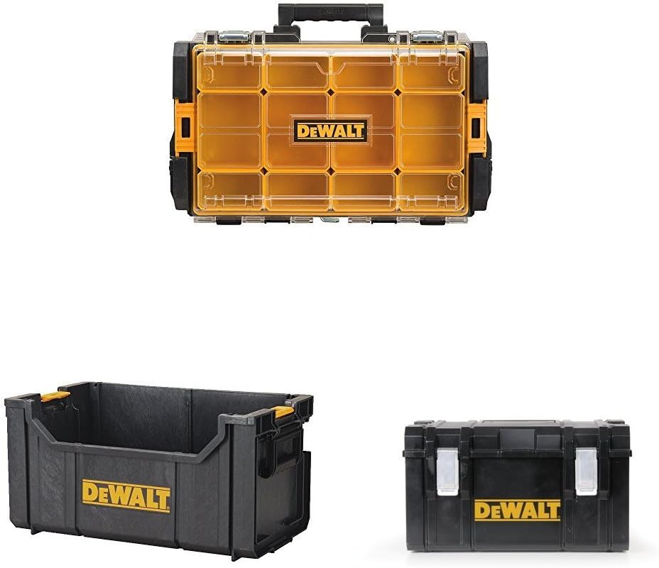 Dewalt DWST08202 Tough System 100 Bucket Tool Organizer with Tough System Tote and Large Tough