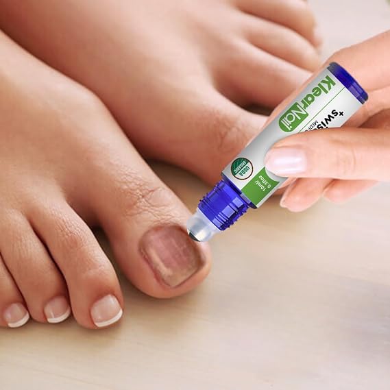 Swissker by Swissklip Nail Care Bundle I Heavy Duty Toenail Clippers for Seniors Thick Toenails I Medi-Care Toenail Stick I Natural Solution for Healthy Nails I 360 Nail Clipper
