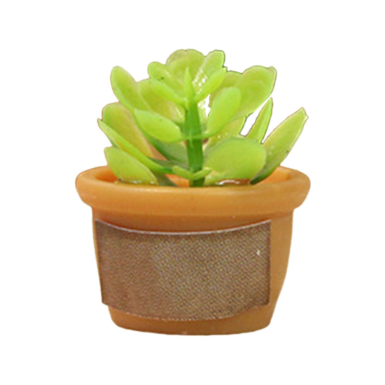 Fashion My Day 3x1/12 Dollhouse Resin Mini Bonsai Scenery Supplies for Balcony Decor Style C | Modern | Clothes & Accessories | Dolls-image-44
