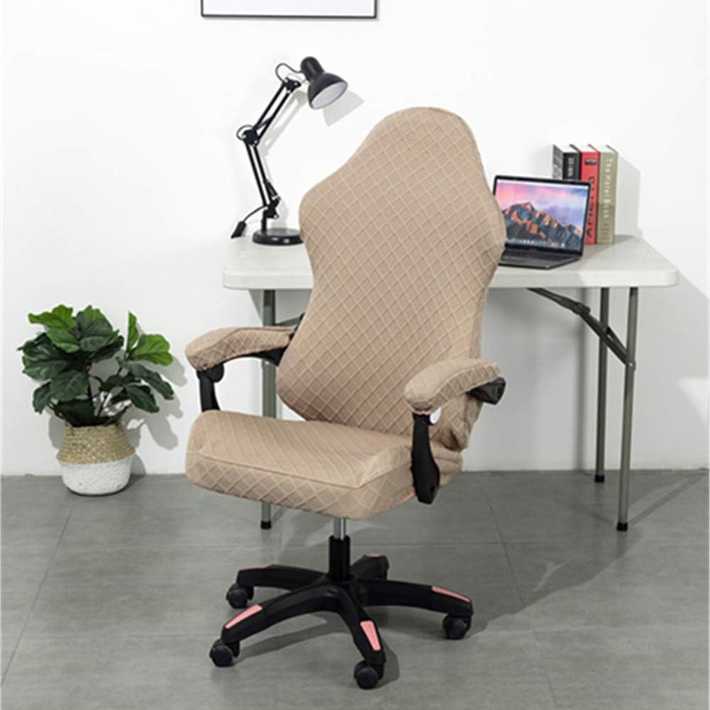 Deisy Dee NO Chair, ONLY Gaming Chair Covers,Gaming Slipcovers Stretchy Polyester Covers for Reclining Racing Gaming Chair