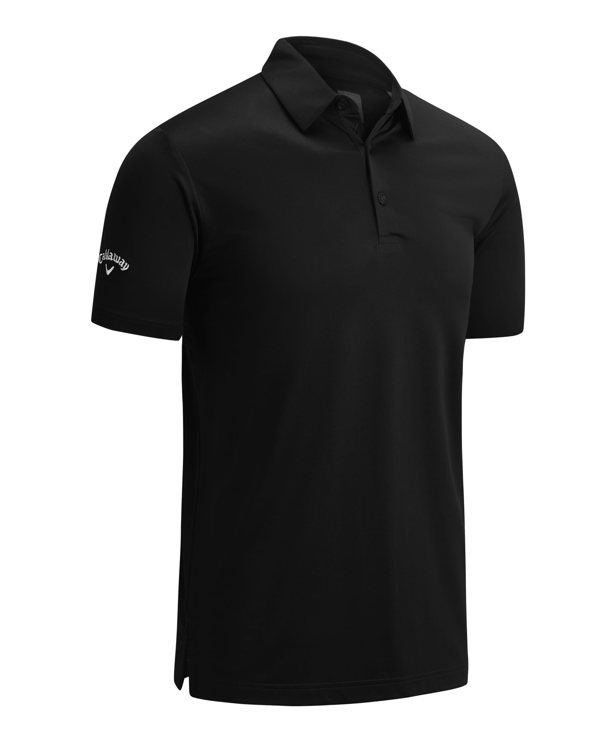 Callaway Mens Emea Solid Polo Shirt, Caviar, 4XL EU