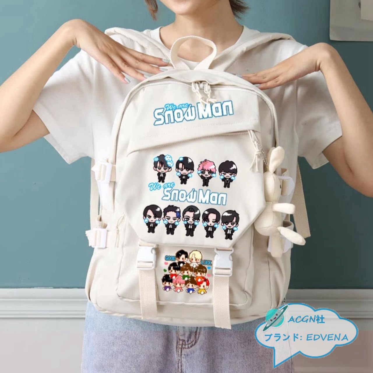 Amazon.co.jp: スノーマン リュック バックパック Snowman 目黒蓮
