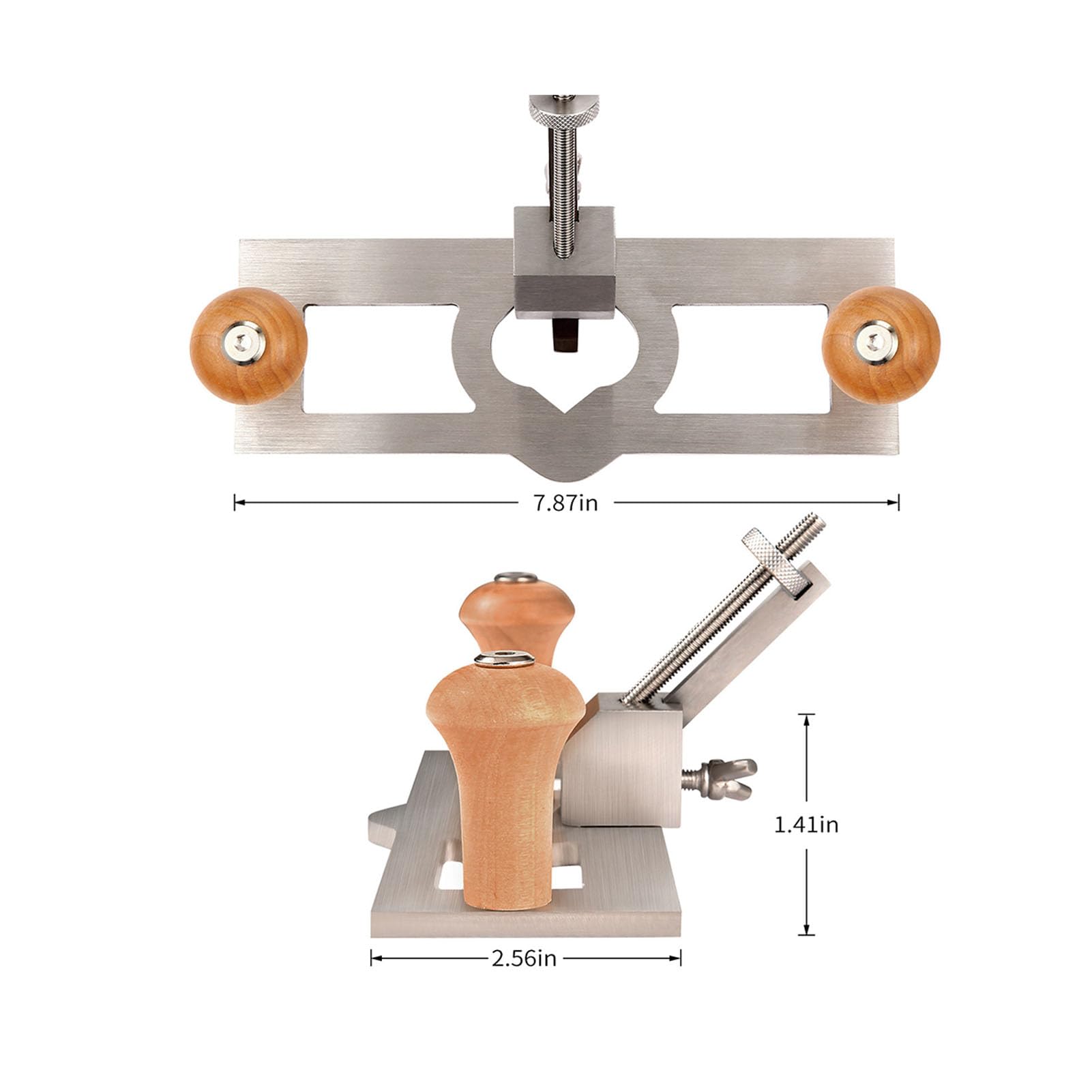 Ręczne Narzędzie do Obróbki Drewna Router Plane-regulowane Ostrze Ręczne do Drewna, Golarka do Drewna ze Stali Nierdzewnej, Ręczna Strugarka do Obróbki Drewna DIY