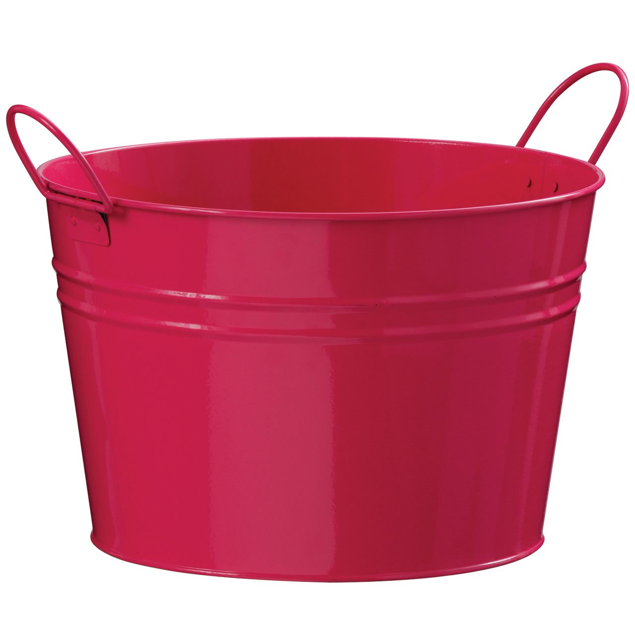 Premier Housewares Multi-Purpose Storage Bucket, 35 cm - Pink