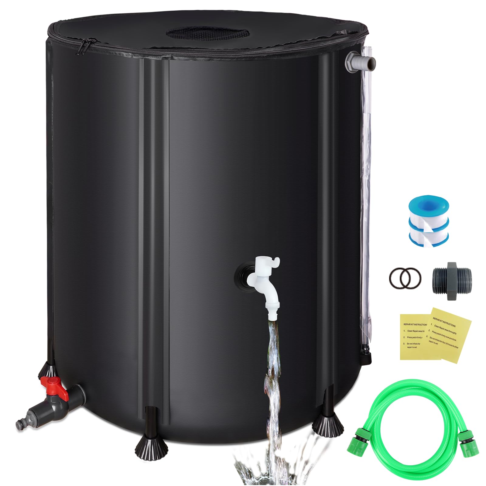 SKM Collapsible Rain Barrel (53 Gallon)