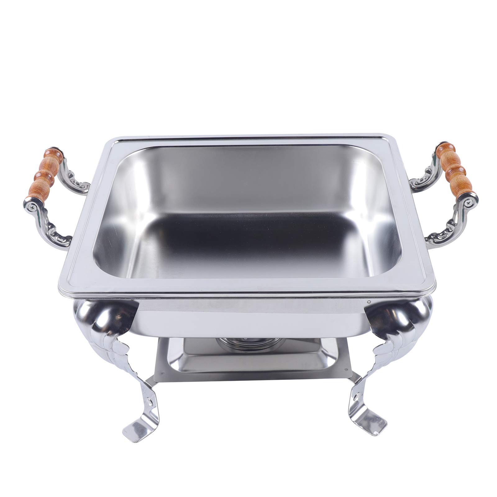 Futchoy Chafing Dish, scaldavivande in acciaio inox, contenitore termico per buffet e feste
