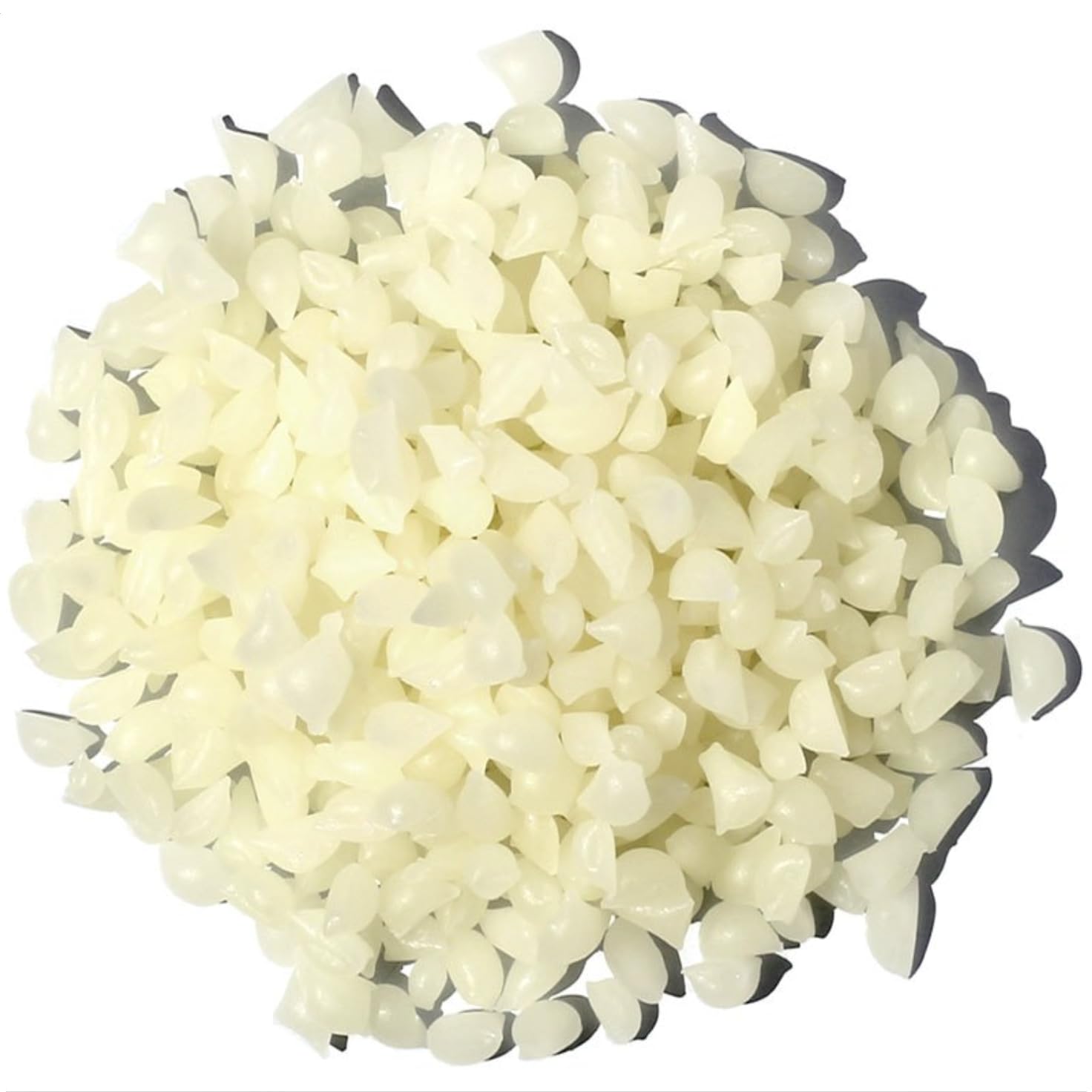 Gran Velada Cera Alba Natural 1000 g | Cera de Abejas Blanca en Perlas para Cosmética Natural, Cremas, Jabones, Bálsamos y Velas | Emulsionante y Emoliente de Alta Pureza