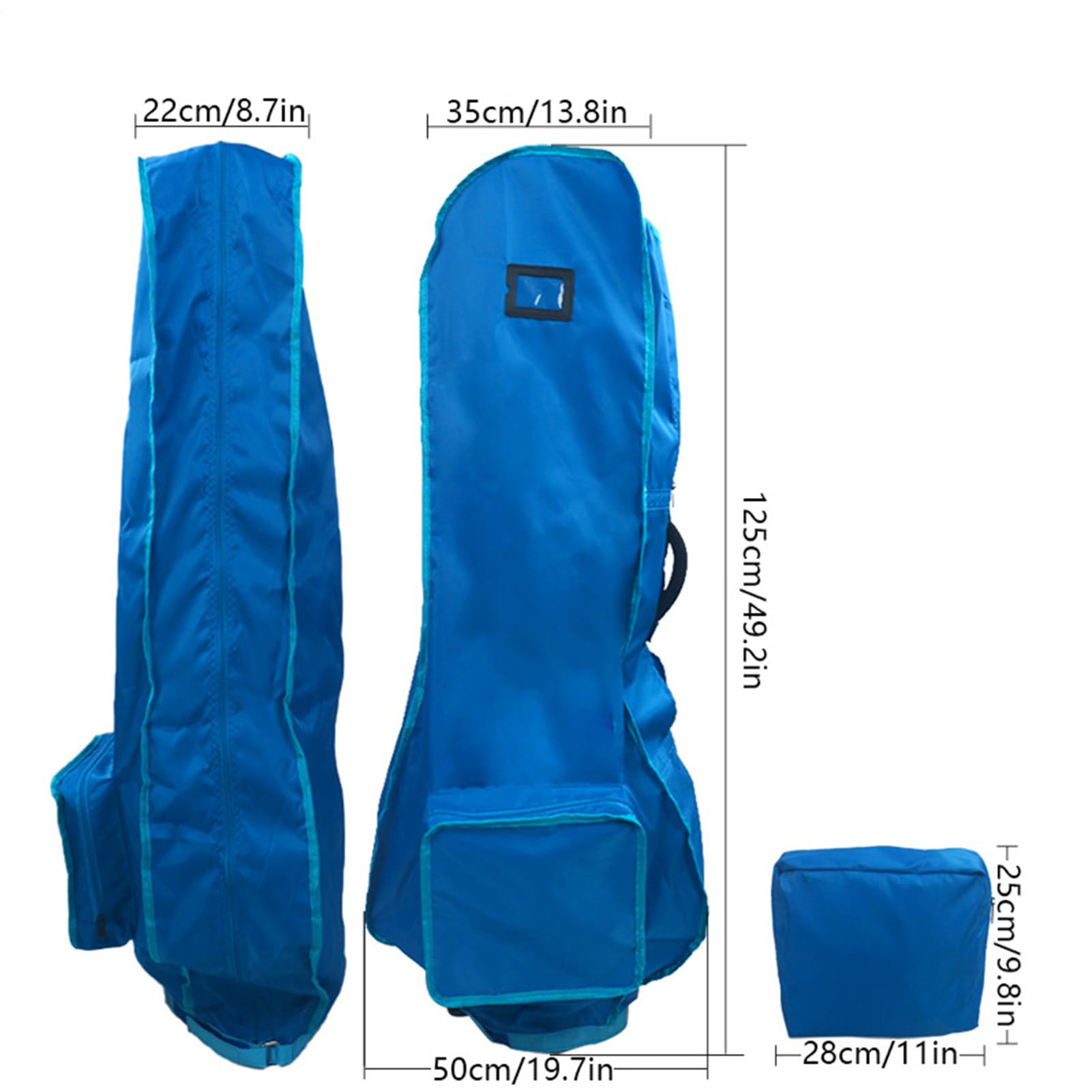 Cubierta para Bolsa De Golf Capa de Lluvia para Equipo de Golf Portátil