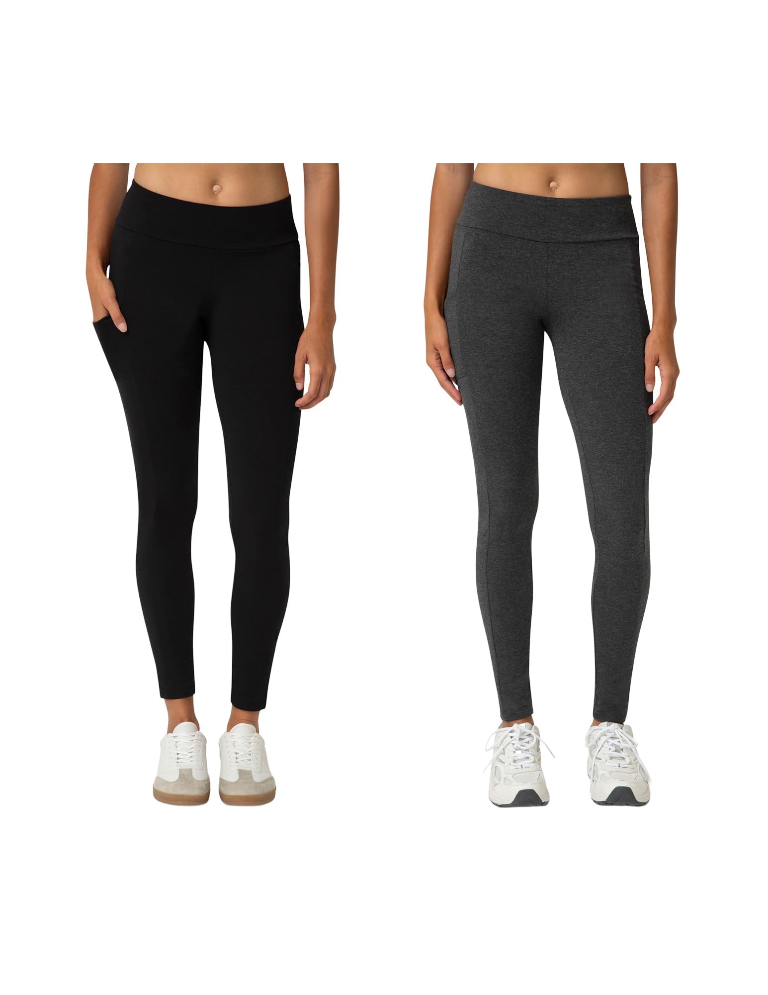 no nonsense Cotton Lounge Legging With Pocket - Spodnie legginsy Kobiety