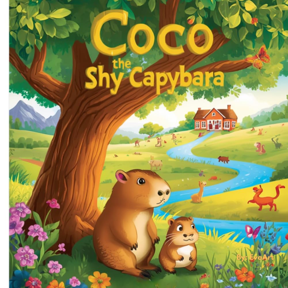Coco the Shy Capybara: A Story About Friendship & Courage