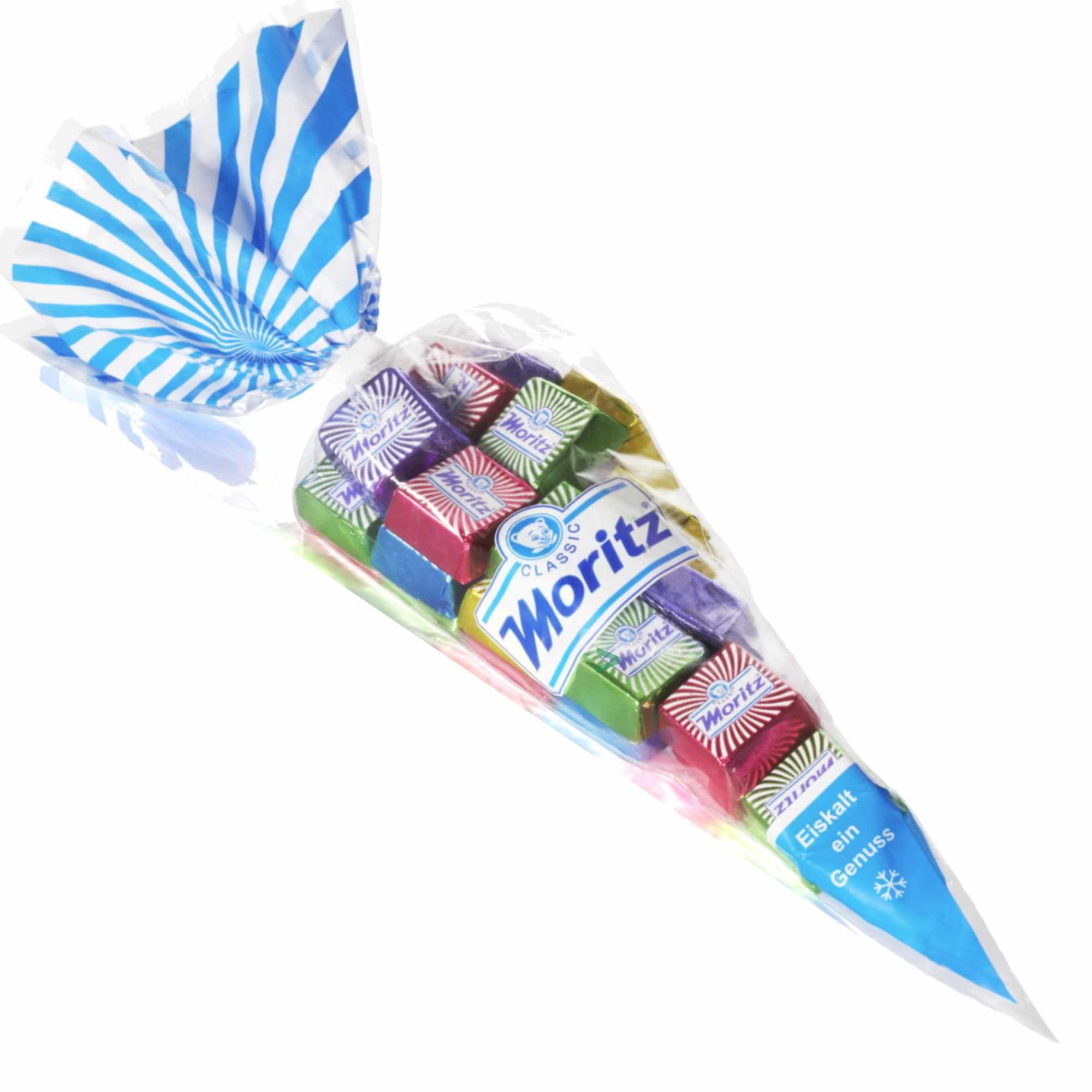 Moritz Eiskonfekt Würfel VPE (20x200g Beutel) + usy Block