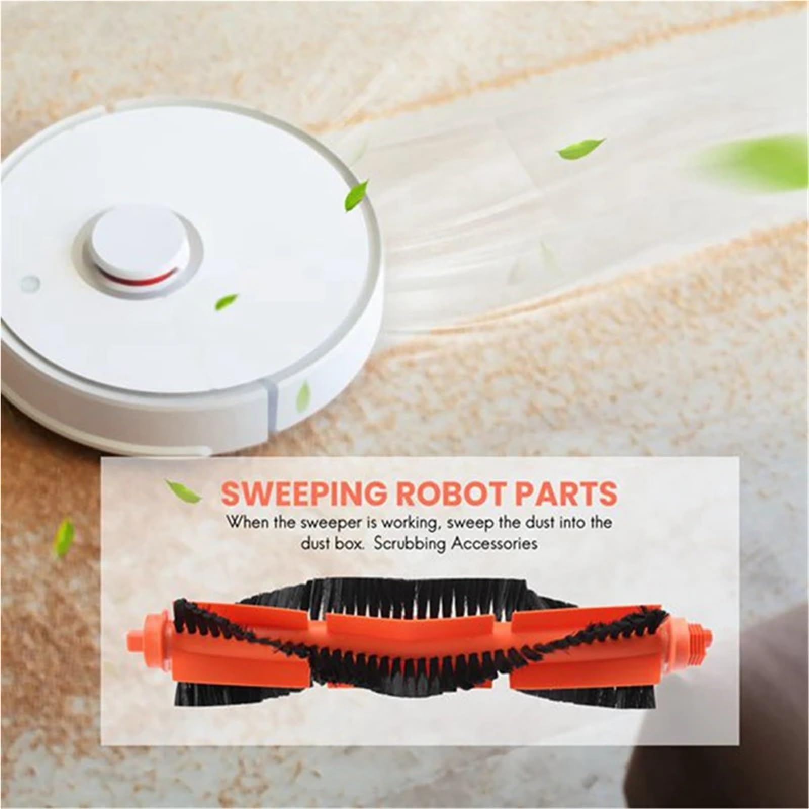 Side Brush Filter,Fit For Xiaomi, Mi Robot Vacuum-Mop Pro STYTJ02YM 2S 3C Viomi V2 V3 SE Conga 3490 3690 zestaw filtrów i szczotek do odkurzacza