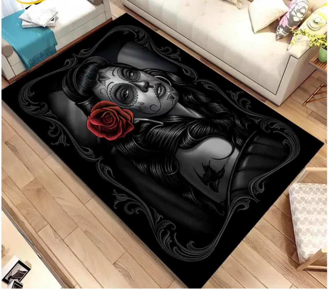 Tapis de sol gothique antidérapant contre les glissades