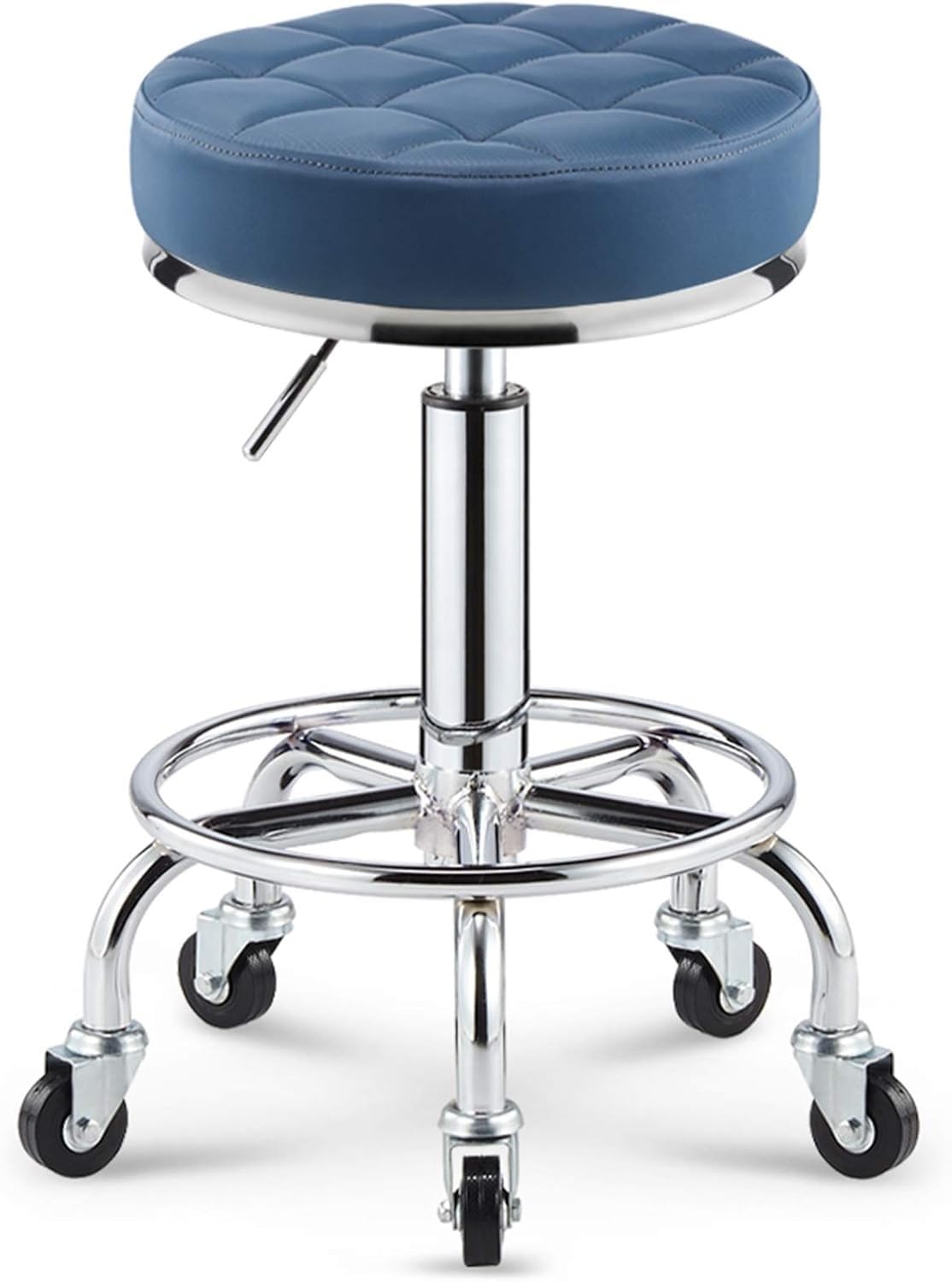 Tabouret de beauté à roulettes pour cuisine moderne et salon d'esthétique