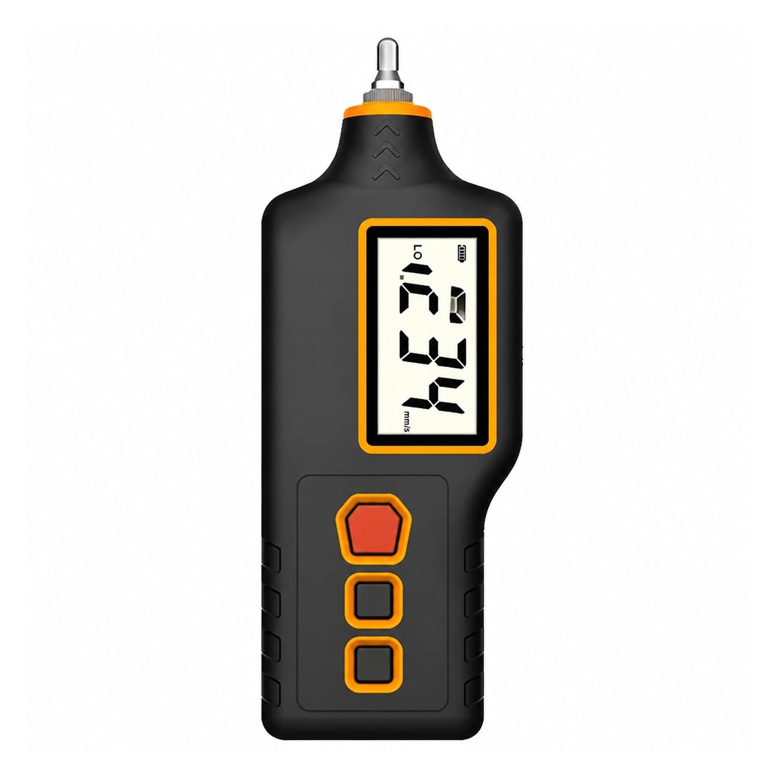 Miernik Wibracji, Cyfrowy Miernik Drgań SW-63A | 0,1–199,9 M/s², Urządzenie Ręczne, Podświetlenie LCD, Obracanie Ekranu O 360°, 200 Zestawów(SW-63A)