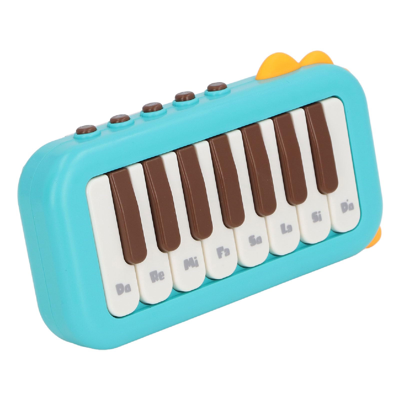 Vikye Kids Miniature Pocket Piano Keyboard Perfect for Beginners Portable Electronic Piano for Kids, Diverse Music Play for Musical Education (Blue)