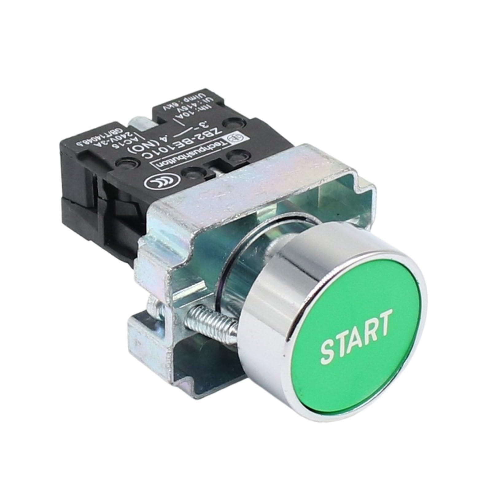 Interrupteur bouton XB2 auto-réinitialisation pour remplacer une commande usée 22mm - 7