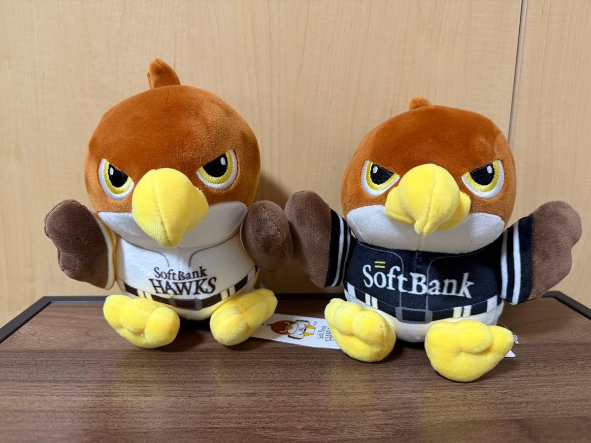 ソフトバンクホークス鷹ぬい2等 2等 中】ホークス タカぬいぐるみ 
