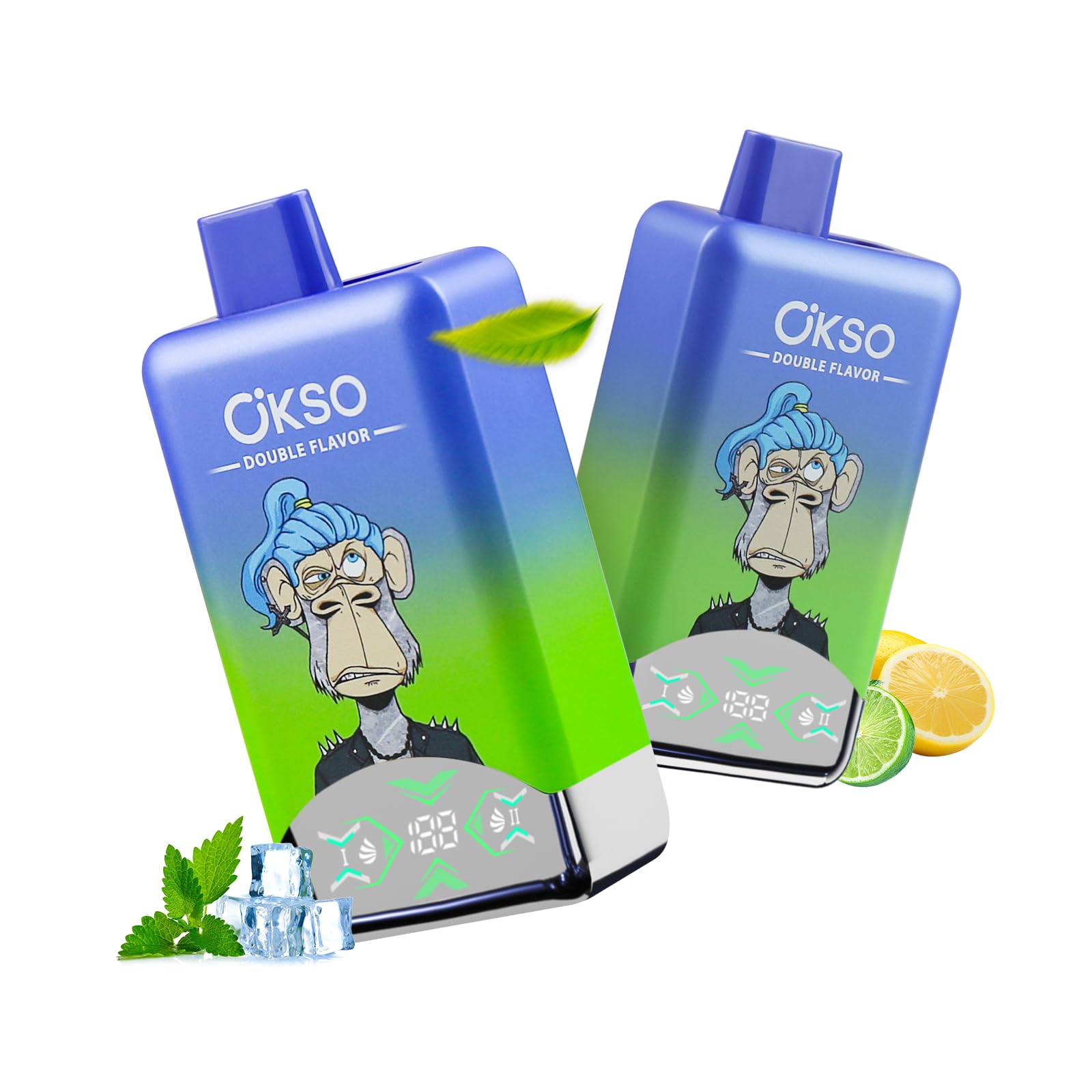 Amazon | 【デュアルフレーバー】OKSO 60000回吸引 使い捨て電子タバコ