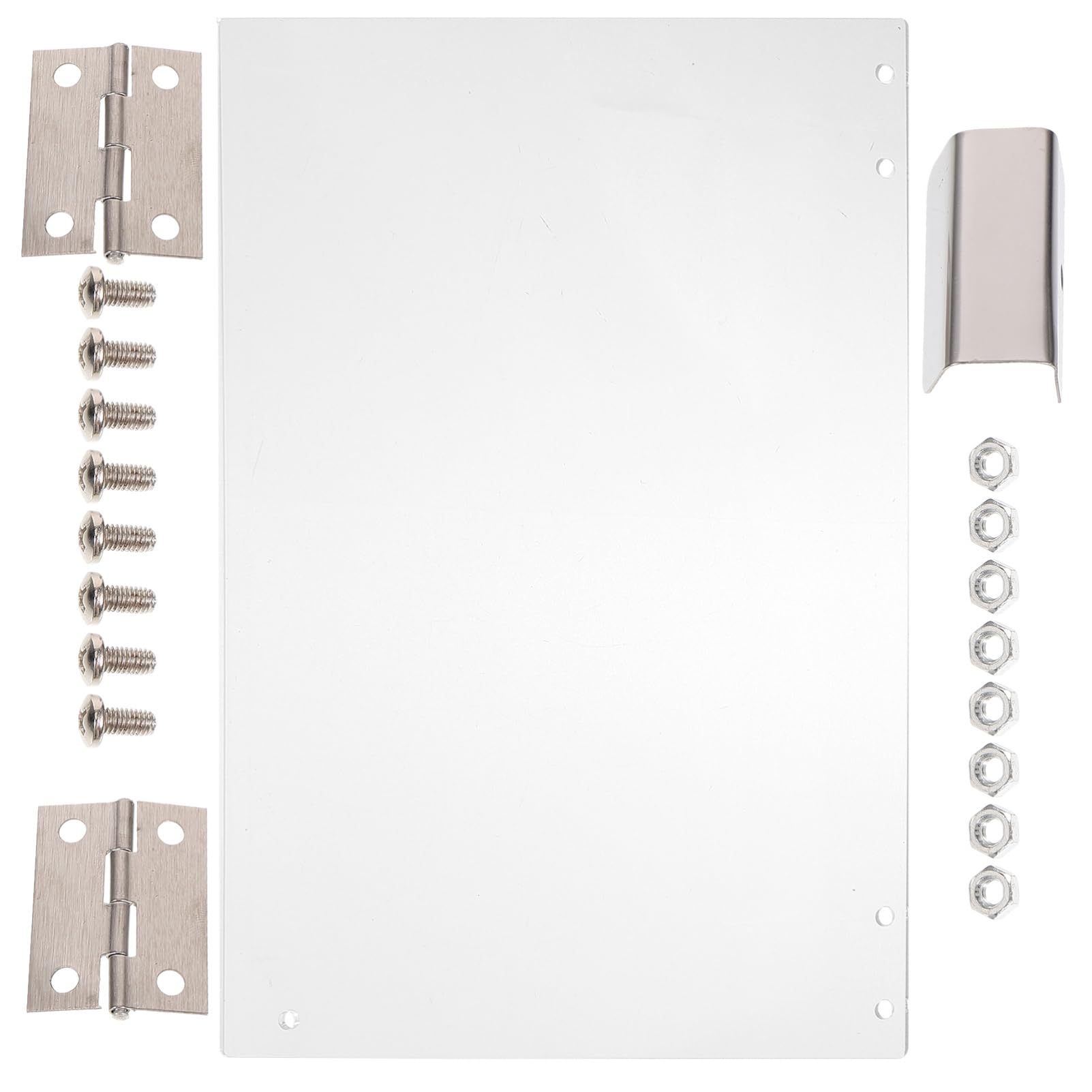 MILISTEN Pvc Türpanel Für Popcornmaschine Klar Verstärktes Pvc-material Geeignet Für Kommerzielle Popcornmaschinen Einfach Zu Installieren Passform Für Optimale Sicht Und Schutz