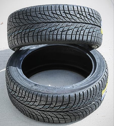 Accelera G654130 X Grip Winter Passenger Car Touring Radial Tire-205/55R16 205/55/16 205/55-16 91H Load Range Sl 4-Ply Bsw Black Side Wall thumb #5