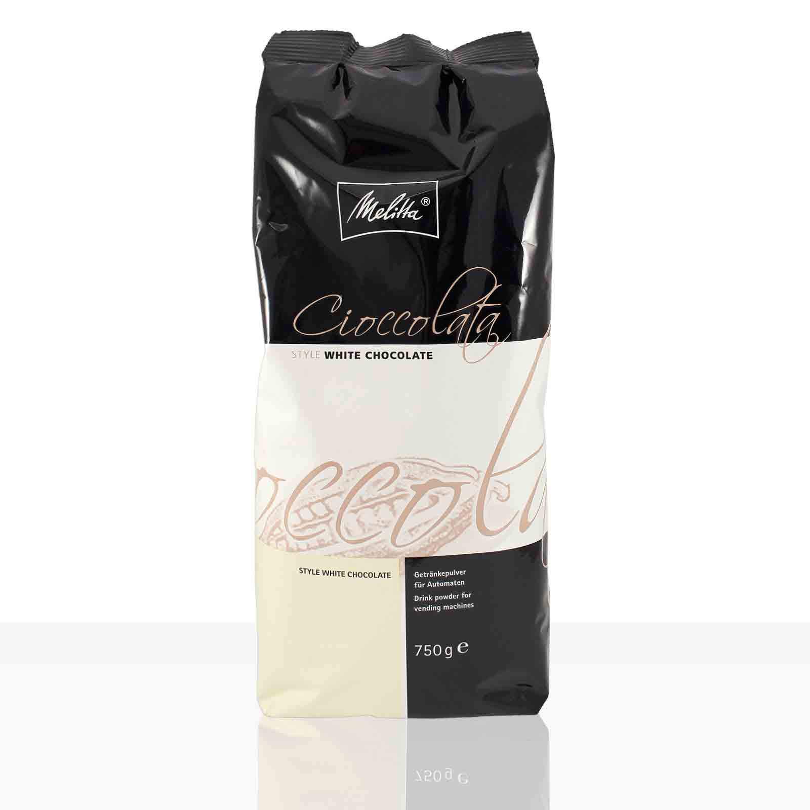 Melitta Cioccolata White Chocolate 10 x 750g, weiße Instant-Schokolade