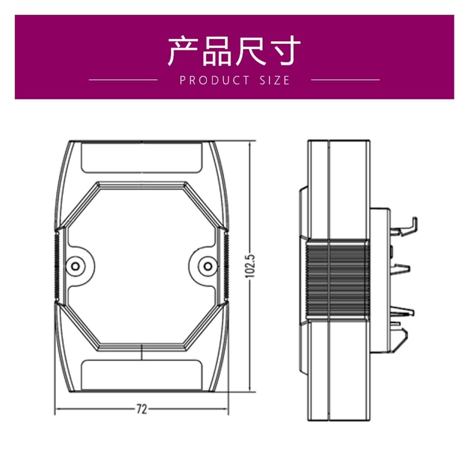 Modulo di acquisizione analogico a 8 canali, Isolamento di Corrente e Tensione Single-Ended su RS485, Isolamento fotoelettrico di Livello Industriale