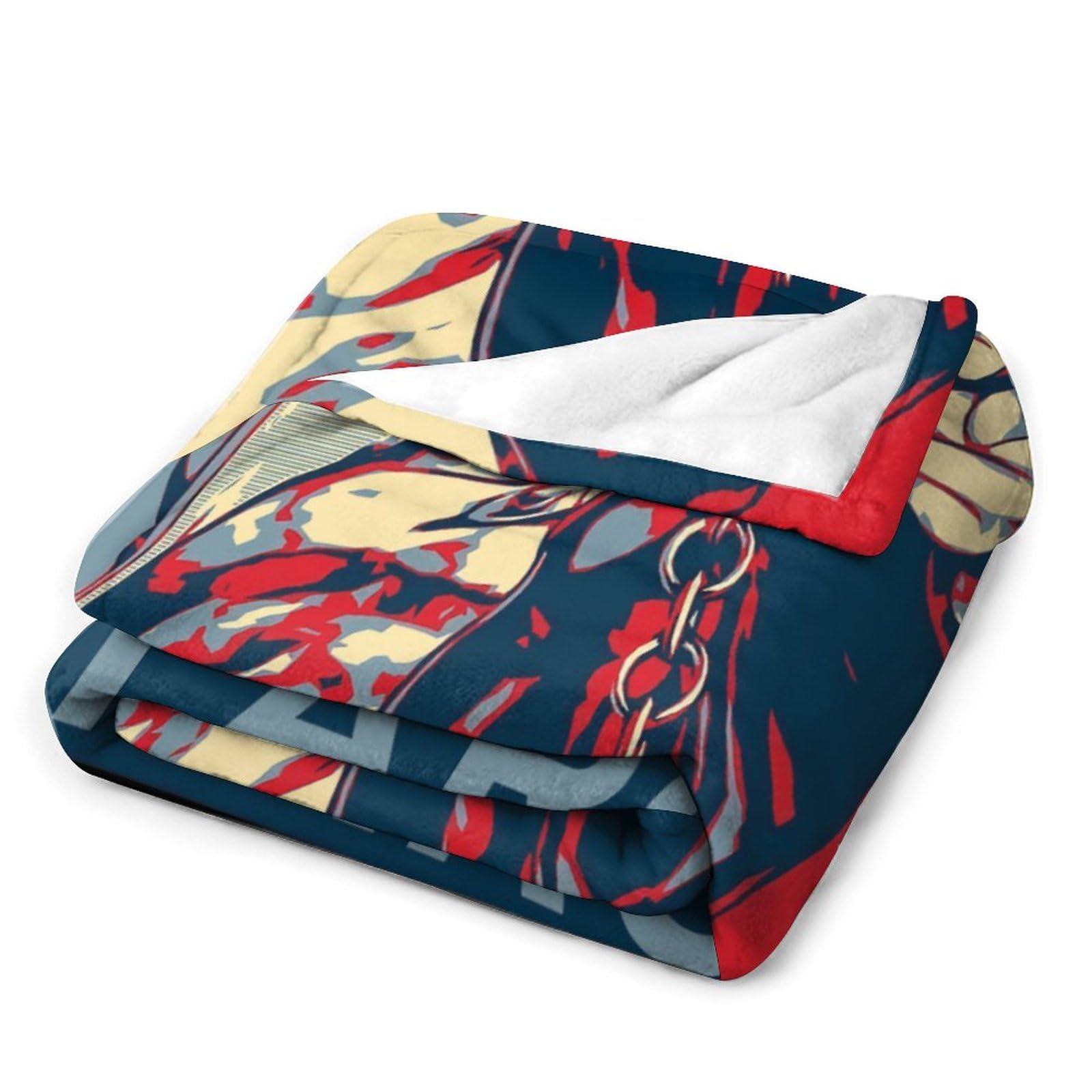 Amazon｜ブランケット ジョジョの奇妙な冒険 空条承太郎 毛布 膝掛け